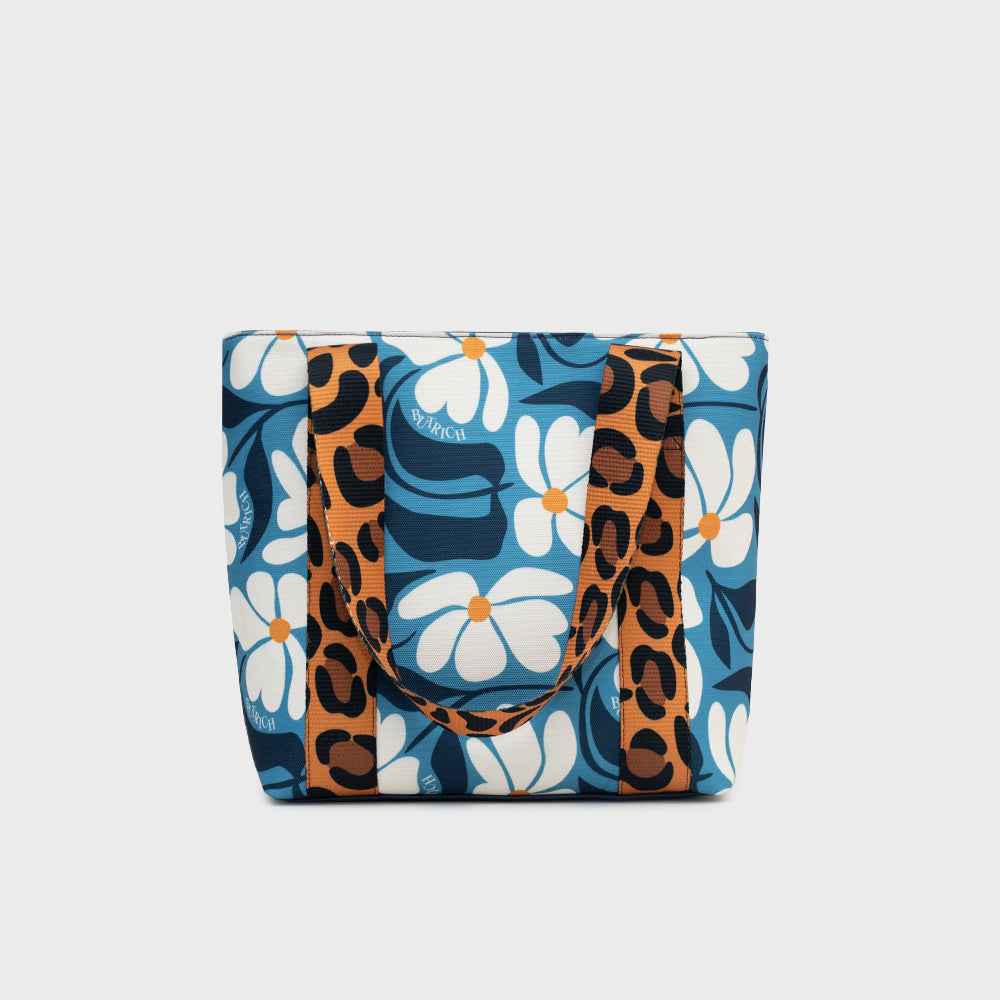 BLUE CAMELLIA MINI BAG