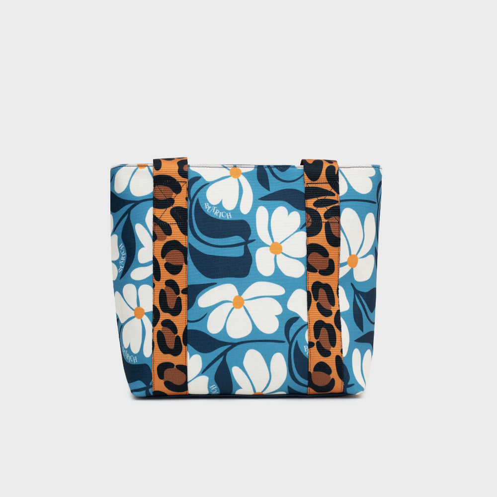 BLUE CAMELLIA MINI BAG