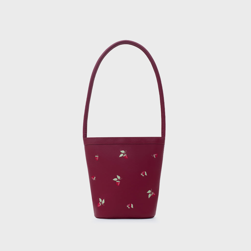 STRAWBERRY BUCKET BAG MORA