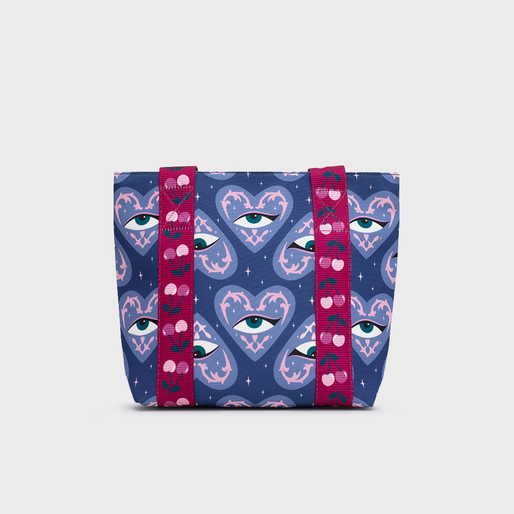 MINI SUPER BAG LUCKY EYE AZUL