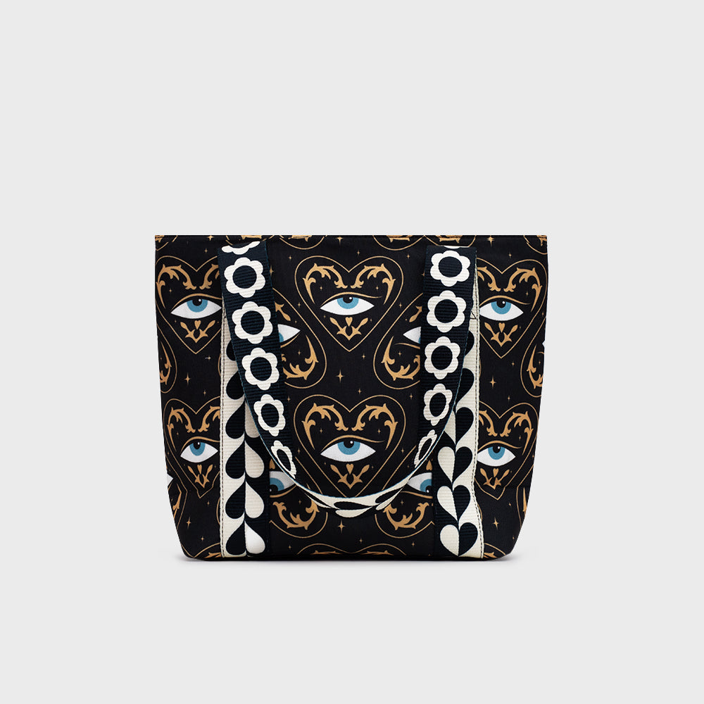 MINI SUPER BAG LUCKY EYE NEGRO