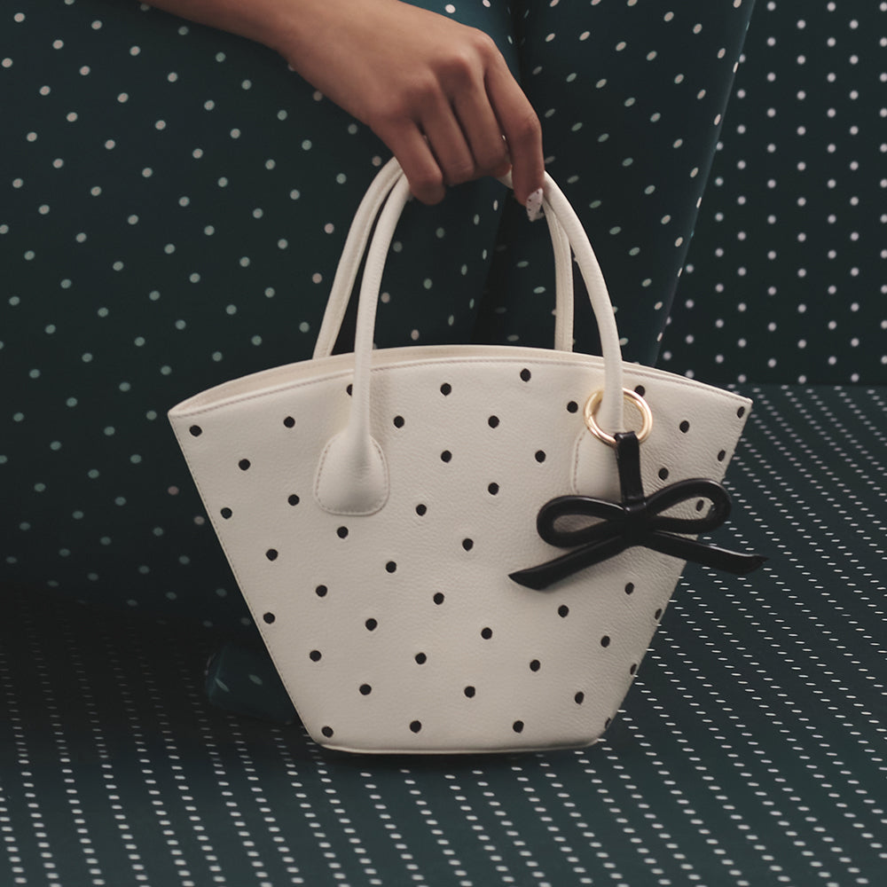 MONA TRAPEZE BAG HUESO