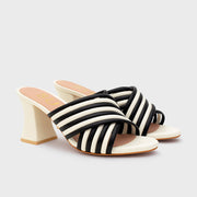 MARGARET SUMMER PUMP HUESO NEGRO