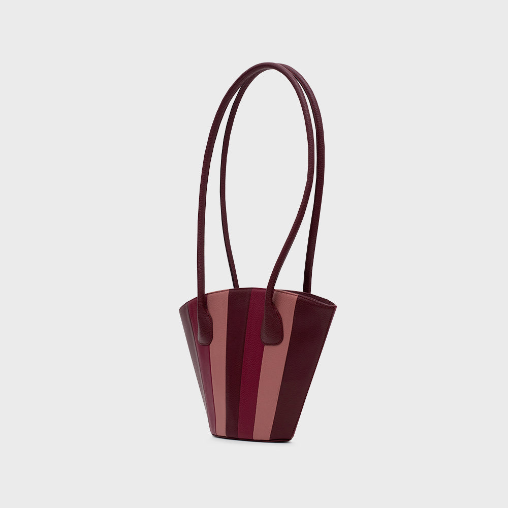 NABILA TRAPEZE BAG BORGOÑA