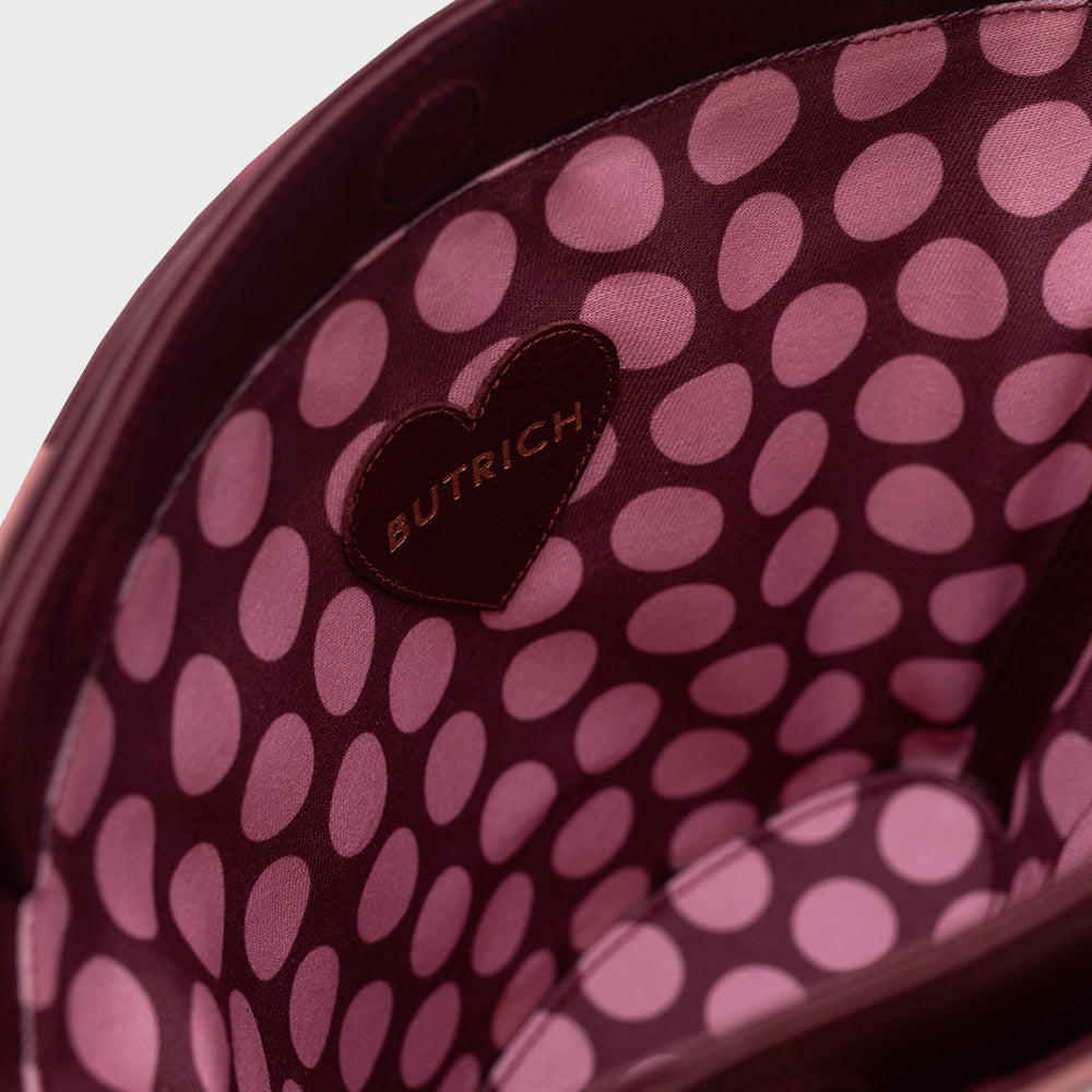 Nabila Trapeze Bag Burgundy