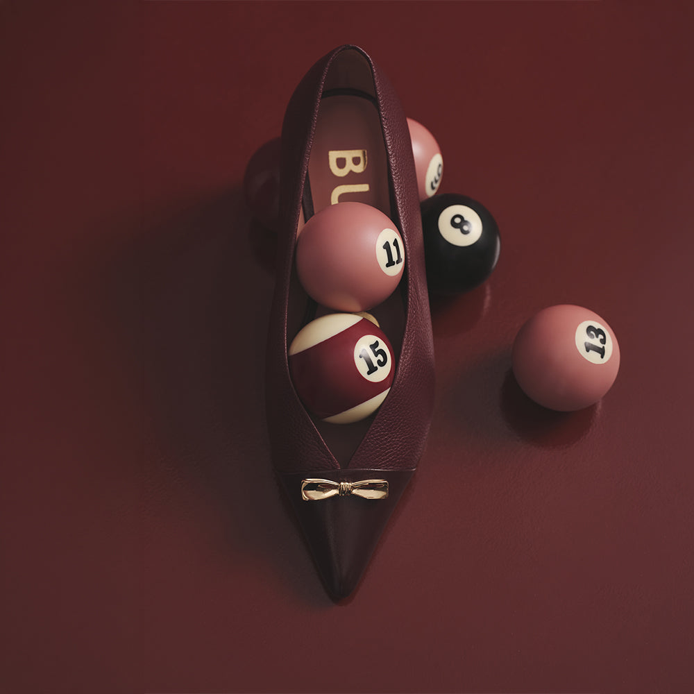 Nadira Flat Burgundy