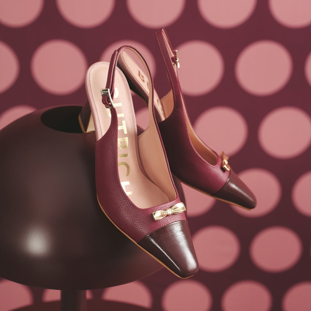 Nadira Pump Burgundy