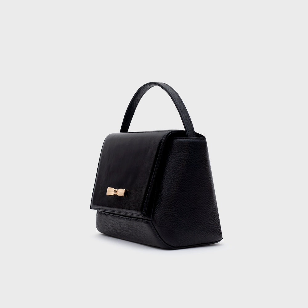 NADIRA FLAP HAND BAG NEGRO