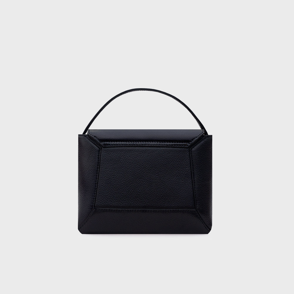 NADIRA FLAP HAND BAG NEGRO
