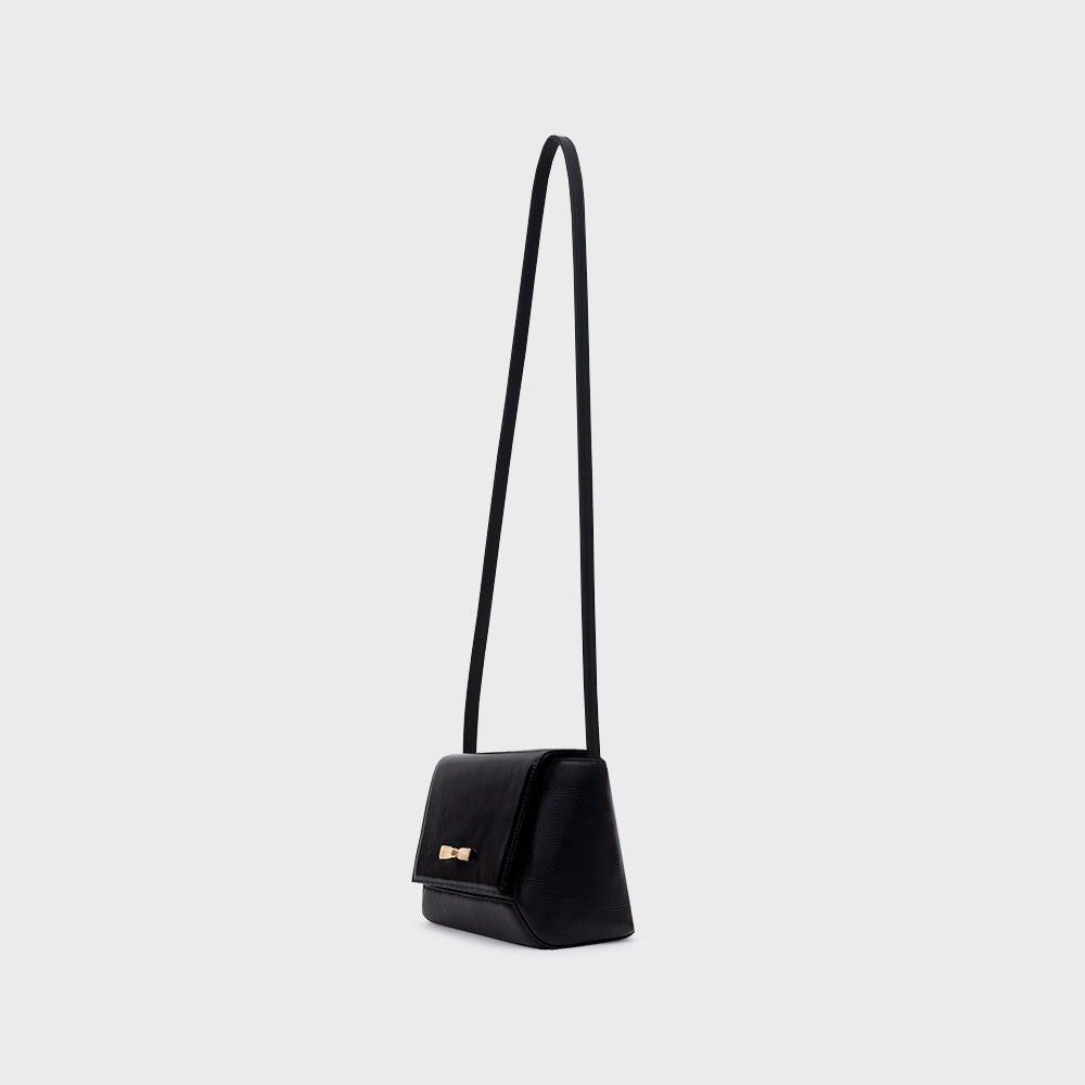 NADIRA FLAP HAND BAG NEGRO