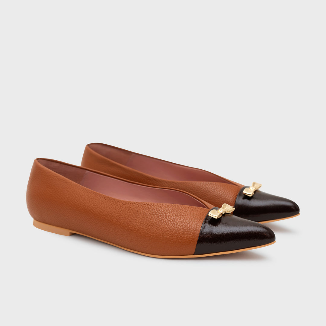 NADIRA FLAT MARRÓN