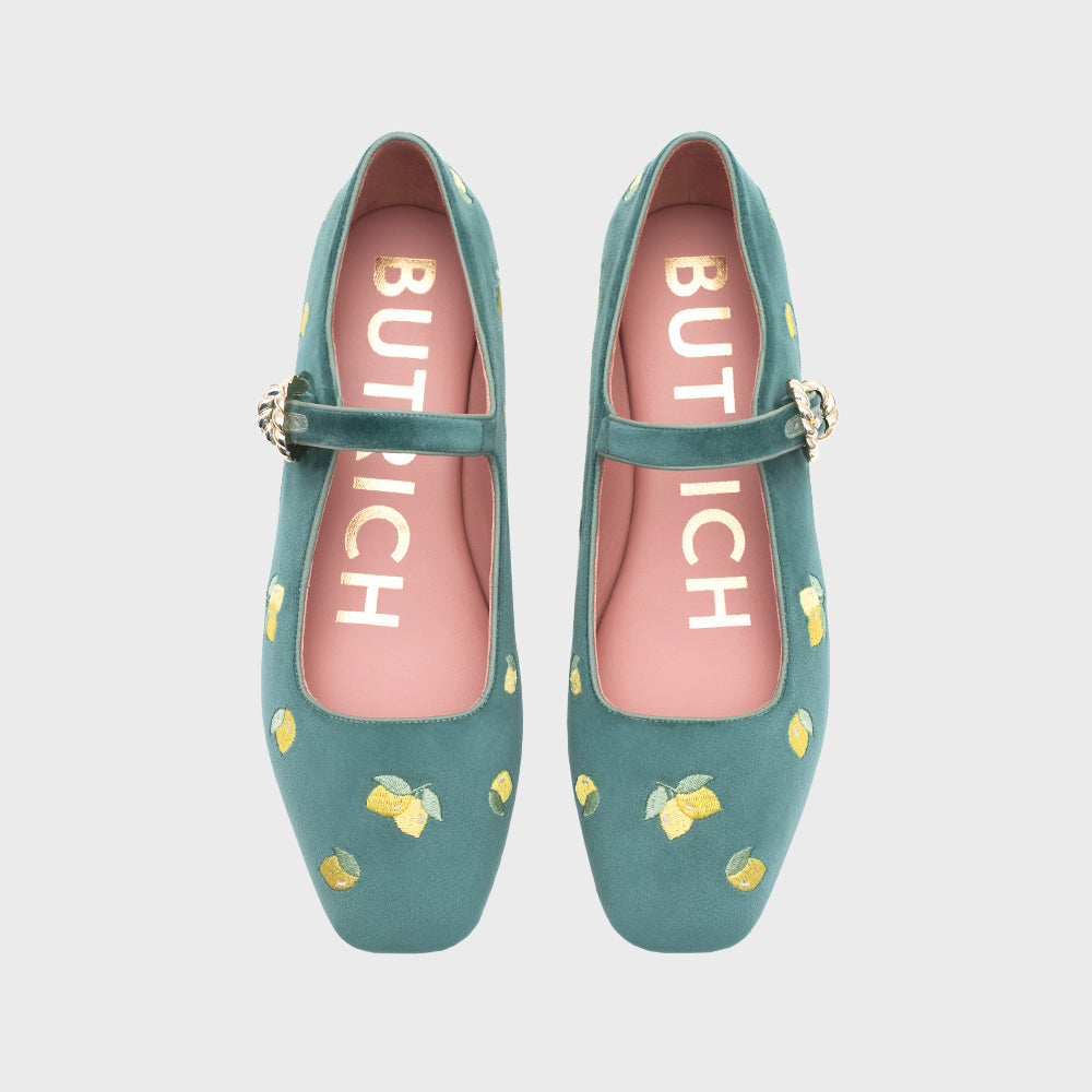 NINETTE LEMON FLAT VERDE