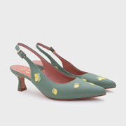 NINETTE LEMON MIDI SLINGBACK VERDE