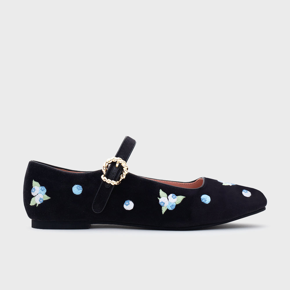 NINETTE BLUEBERRY FLAT NEGRO