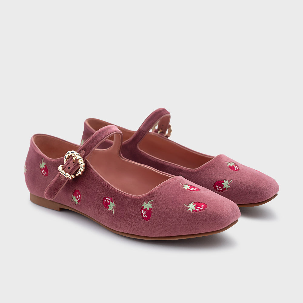 NINETTE RASPBERRY FLAT ROSA OSCURO