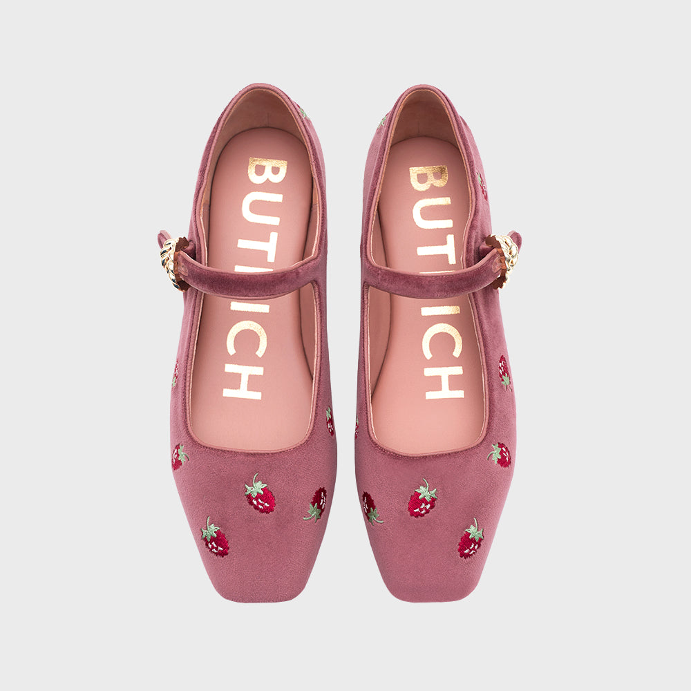 NINETTE RASPBERRY FLAT ROSA OSCURO