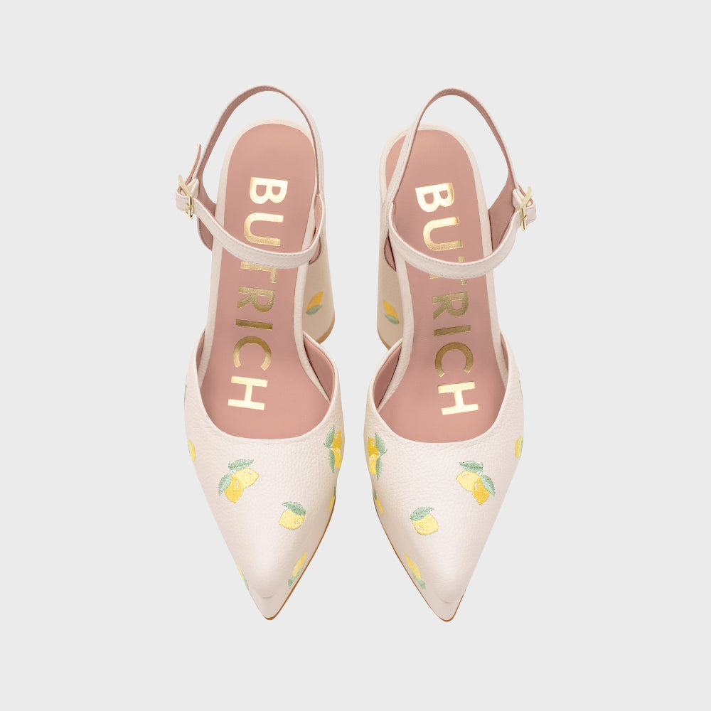 NINETTE LEMON PLATAFORMA HUESO