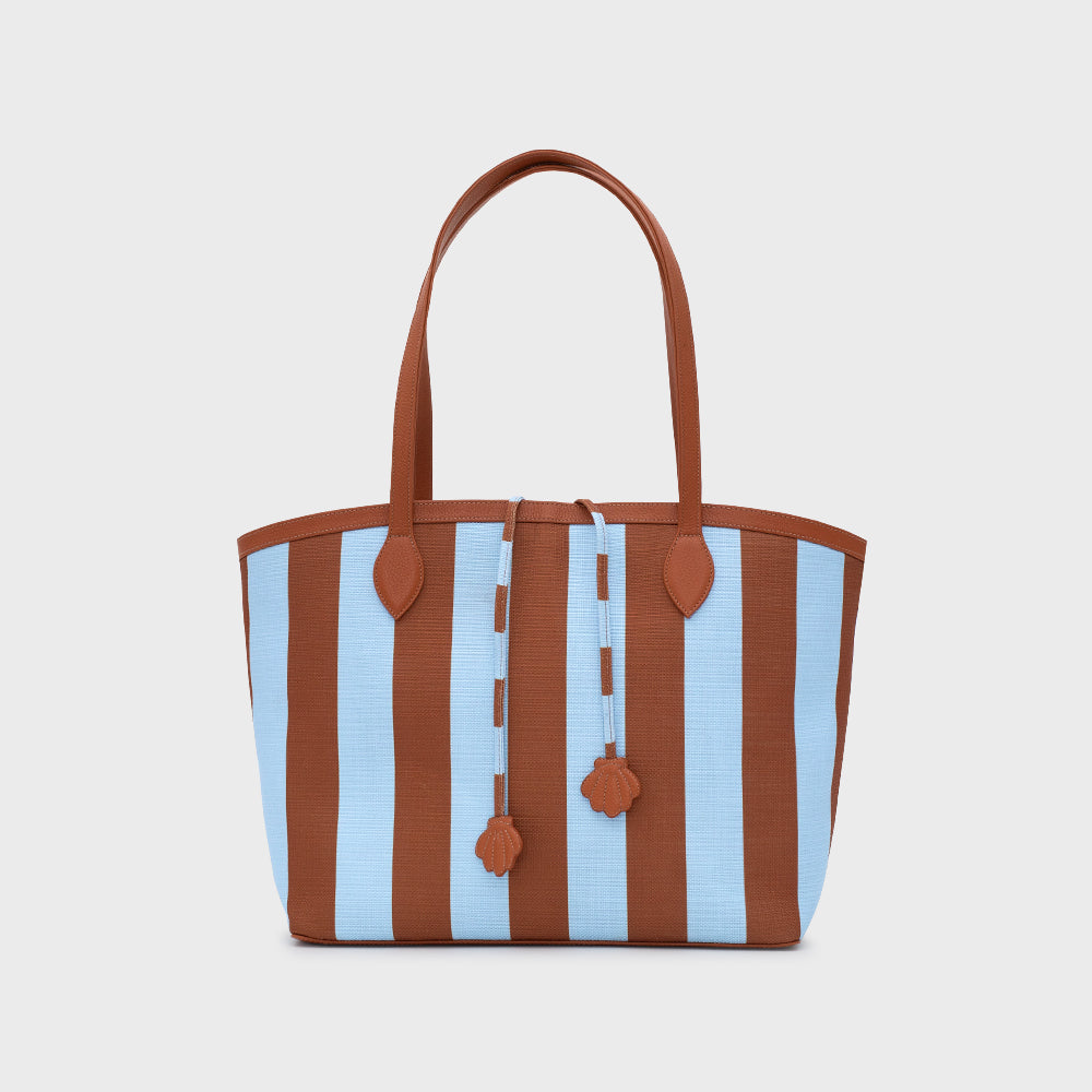 PAULINA SUMMER TOTE BAG MARRÓN
