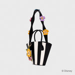 Cargue la imagen en el visor de la galería, PETUNIA TRAPEZE BAG HUESO NEGRO