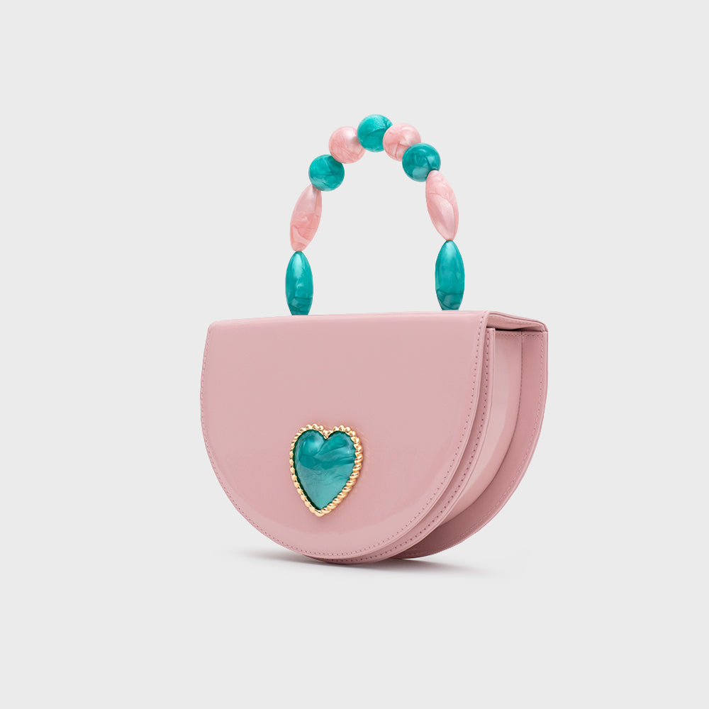 POP HEARTS CIRCLES BAG ROSA