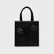 POPPY SQUARE TOTE BAG NEGRO