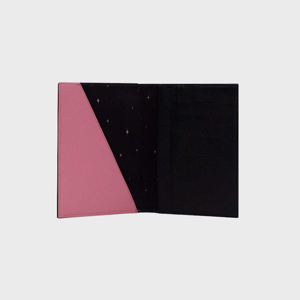 LUCKY EYE BLACK PASSPORT HOLDER
