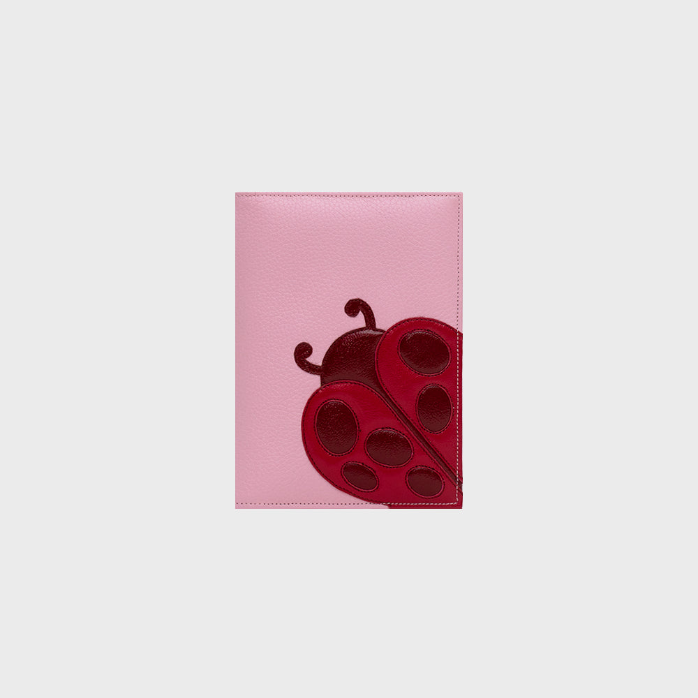 LUCKY LADYBUG PINK PASSPORT HOLDER