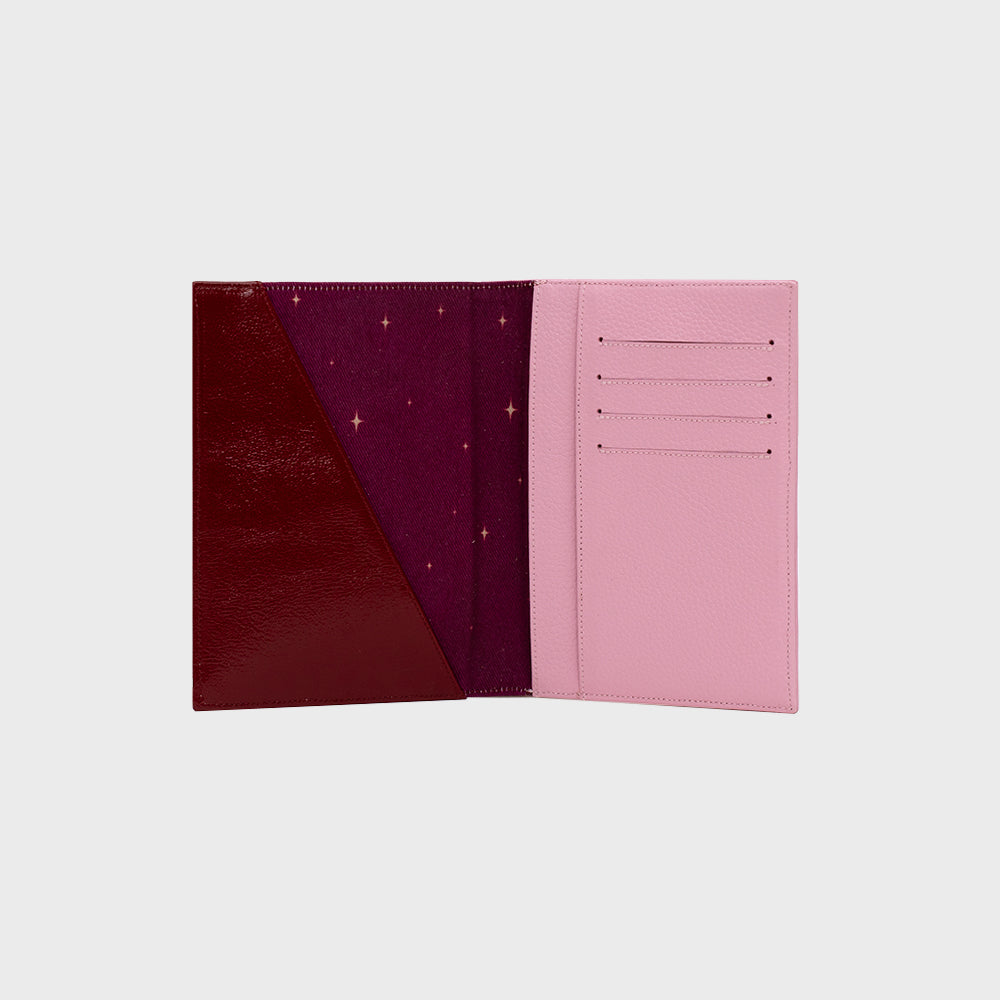 LUCKY LADYBUG PINK PASSPORT HOLDER