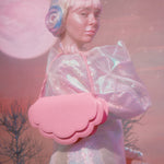 Cargue la imagen en el visor de la galería, RETRO SWEET CLOUD BAG ROSA OSCURO
