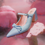 Cargue la imagen en el visor de la galería, RETRO SWEET RAINBOW PUMP CELESTE
