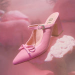 Cargue la imagen en el visor de la galería, RETRO SWEET RAINBOW PUMP ROSA OSCURO
