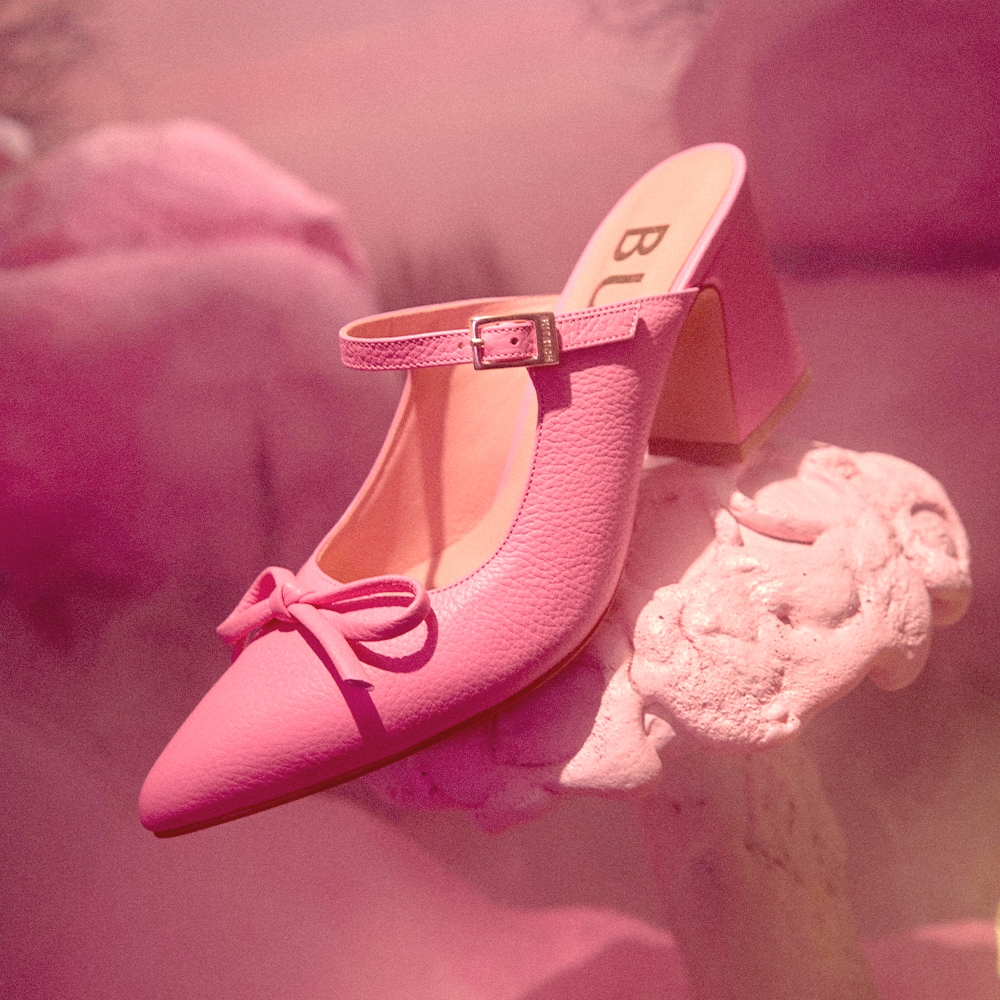 RETRO SWEET RAINBOW PUMP ROSA OSCURO