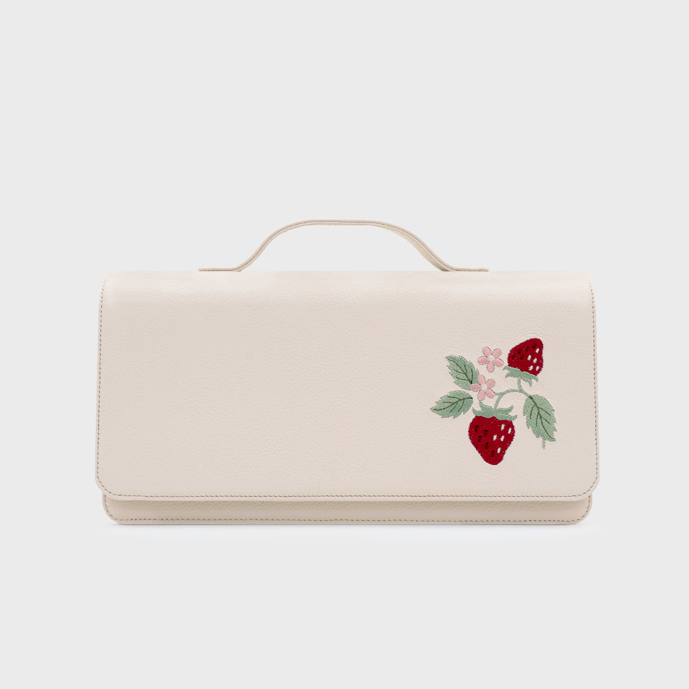 STRAWBERRY SUNDAE RECTANGLE BAG HUESO