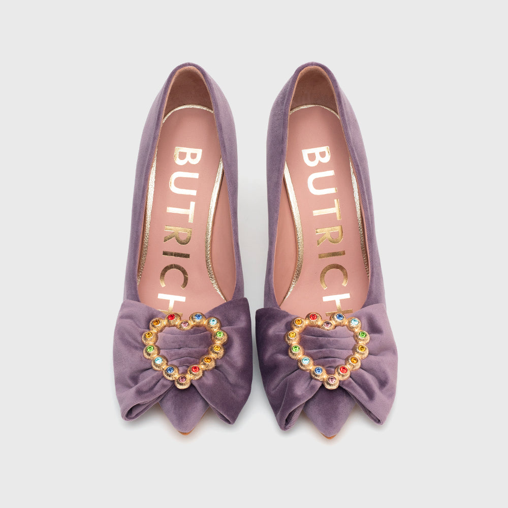 RETRO RAINBOW PUMP LILAC