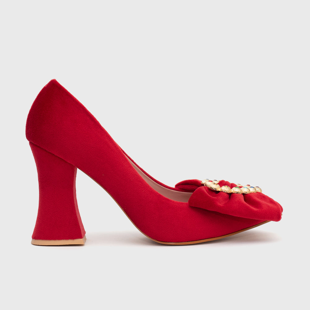 RETRO RAINBOW PUMP ROJO