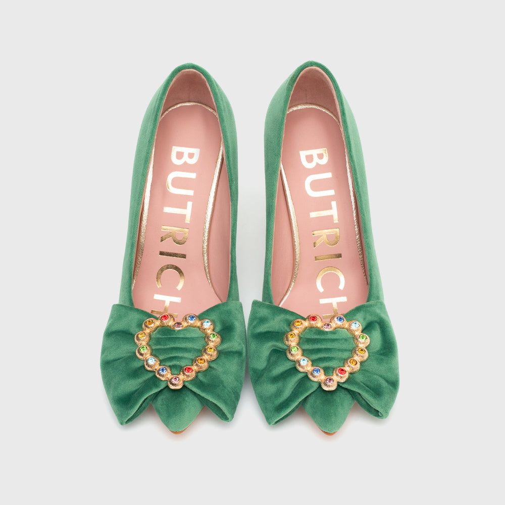 RETRO RAINBOW PUMP VERDE