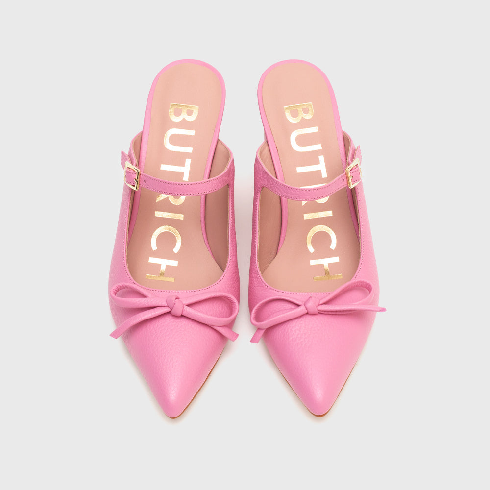 RETRO SWEET RAINBOW PUMP DARK PINK