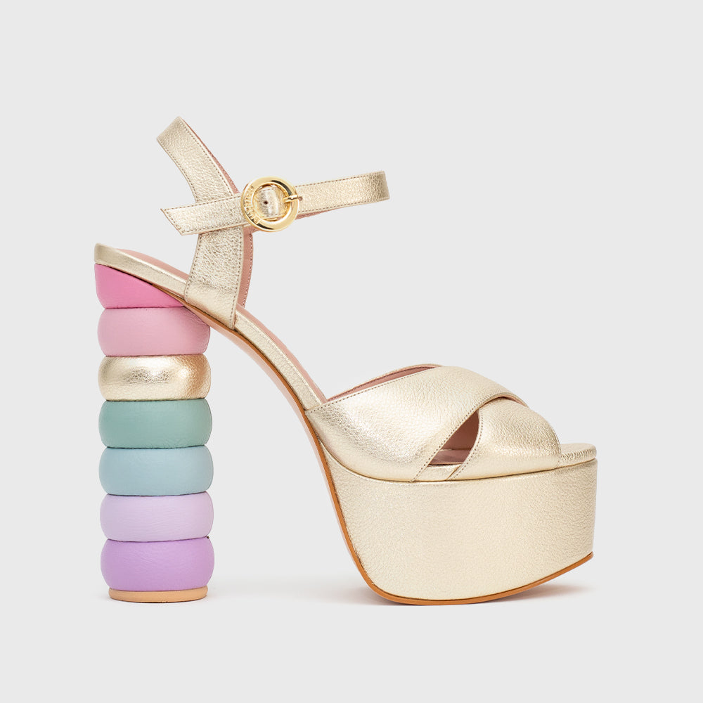 RETRO GOLDEN SWEET SUNSHINE MULTICOLOR PLATFORM