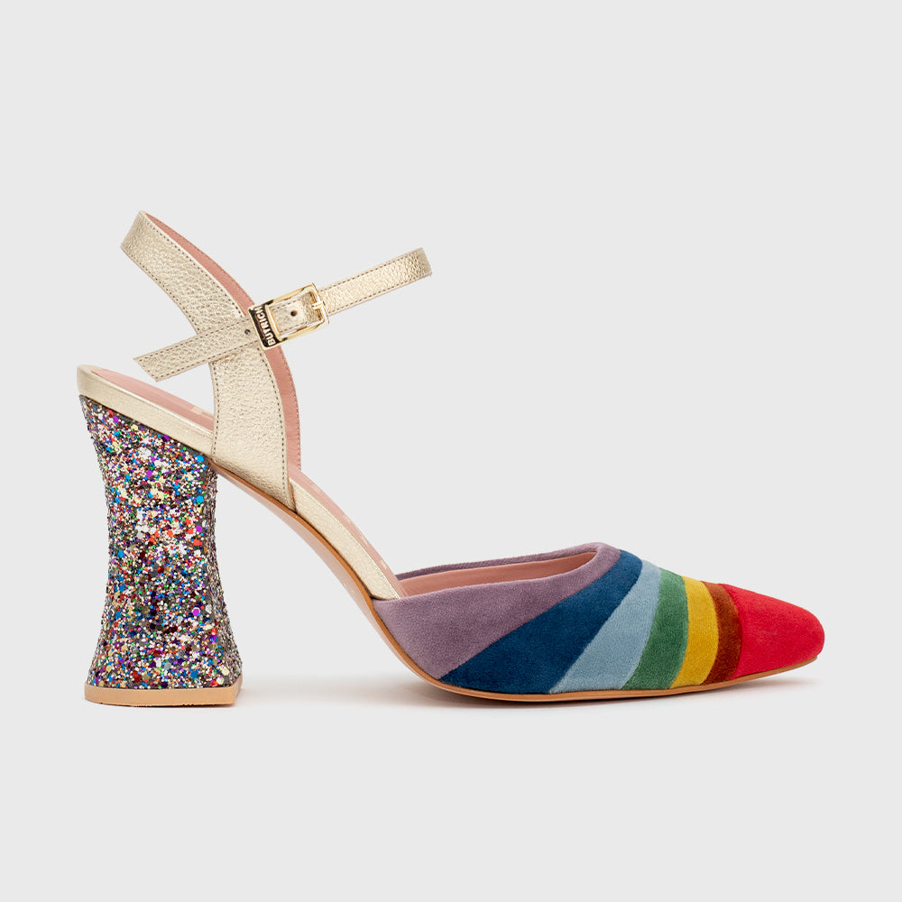 RETRO SUNSHINE PUMP MULTICOLOR