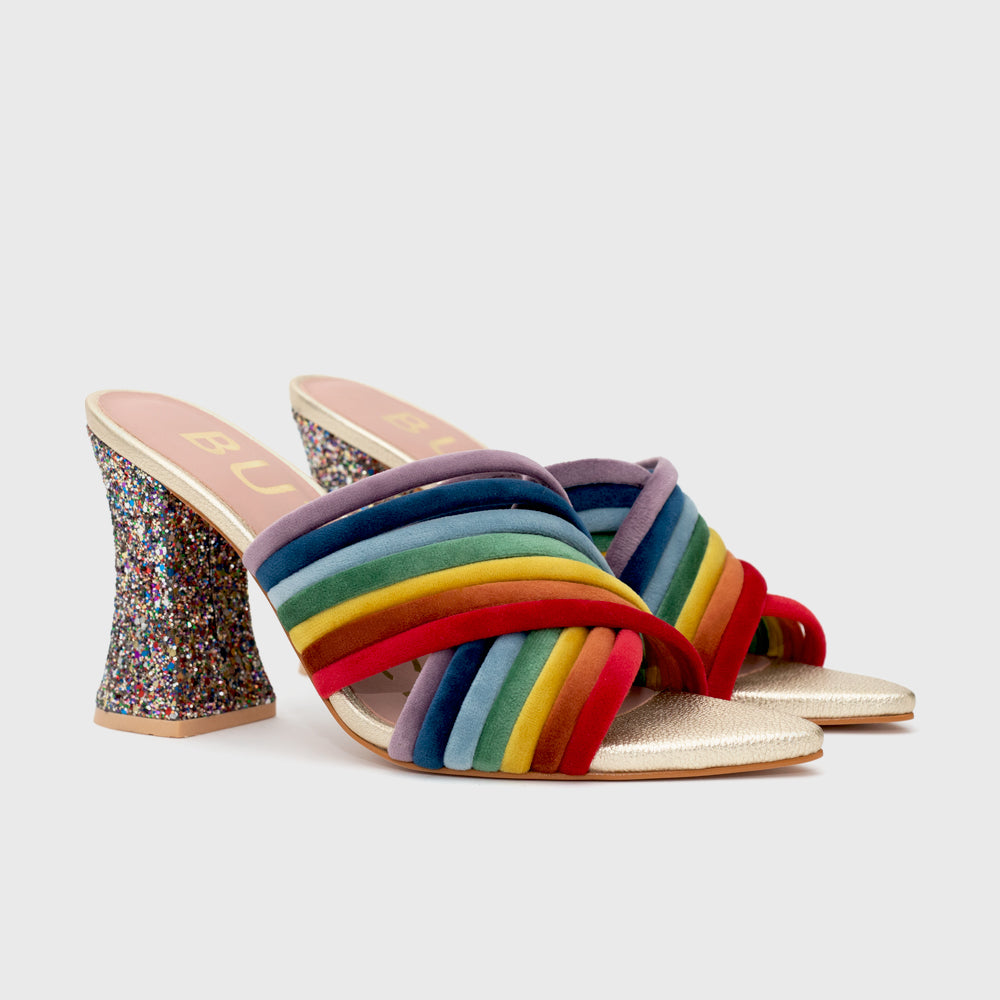 RETRO SUNSHINE PUMP SUMMER MULTICOLOR