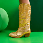 Load image into Gallery viewer, GOLDEN ROSALIE BOOT
