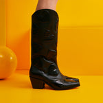 Load image into Gallery viewer, ROSALIE BLACK BOOT
