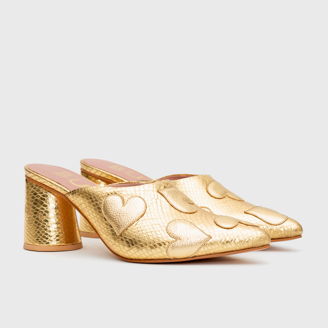 ROSALIE MULE PUMP GOLDEN