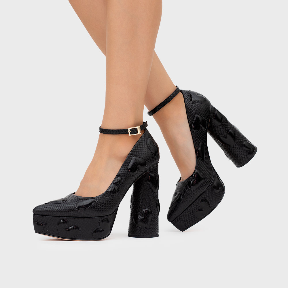 ROSALIE BLACK PLATFORM