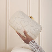Rosalie Pillbox Bride Clutch