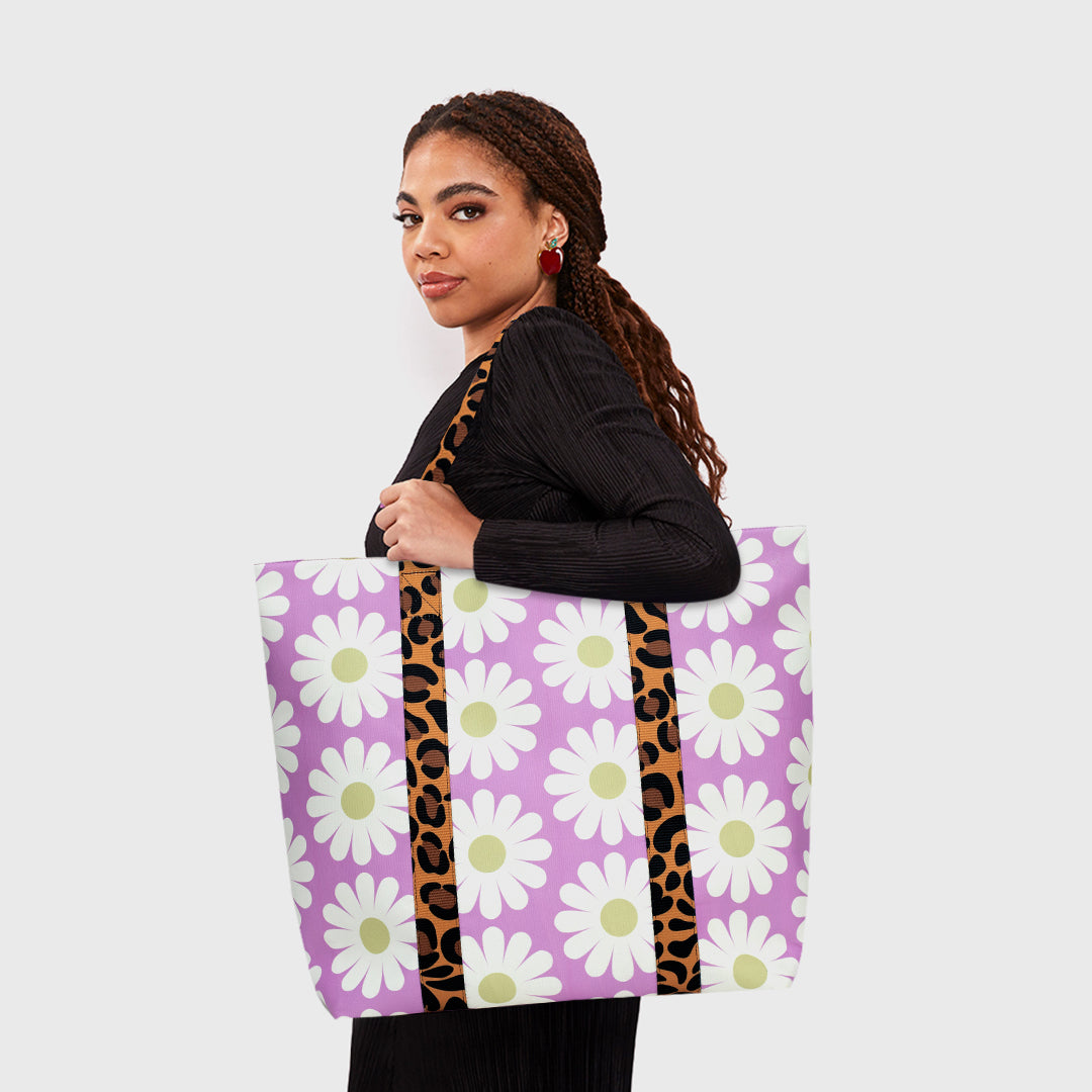 SUPER BAG LILAC DAISY