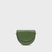 ANIKA GREEN SADDLE BAG
