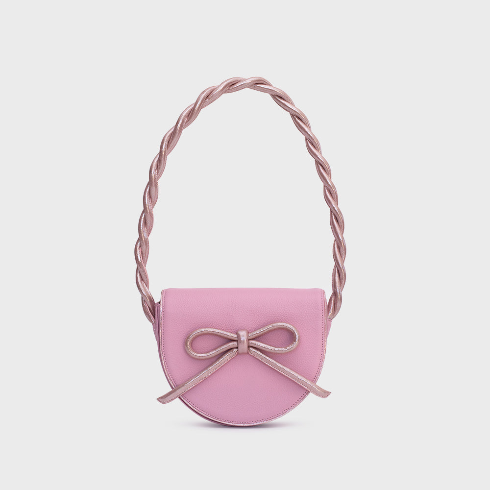 GABRIELLE PINK SADDLE BAG