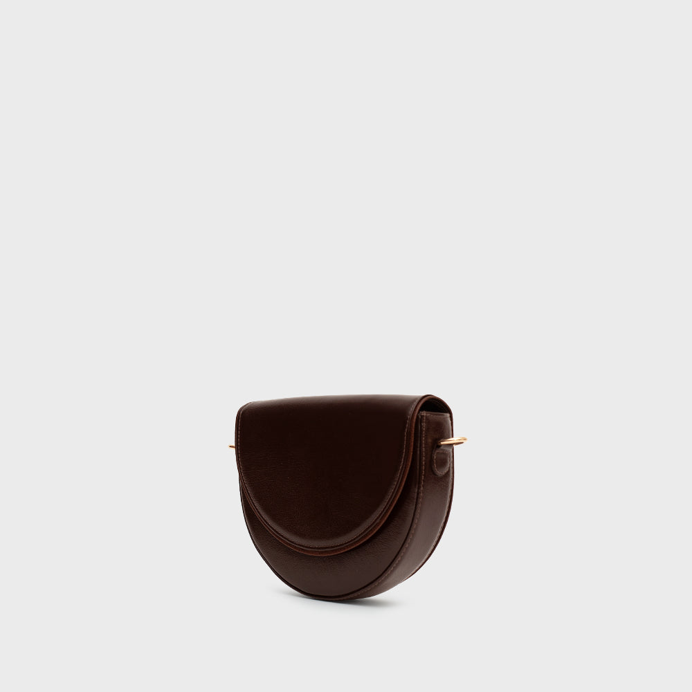 SADDLE BAG ANIKA MARRÓN