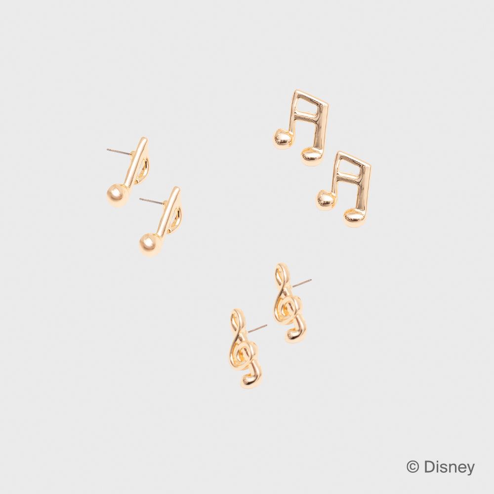 SET DE 3 ARETES ARPEGGIOS DORADO